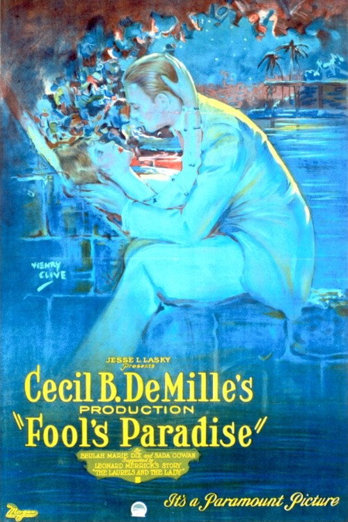 Movie poster for Fool's Paradise (1921)