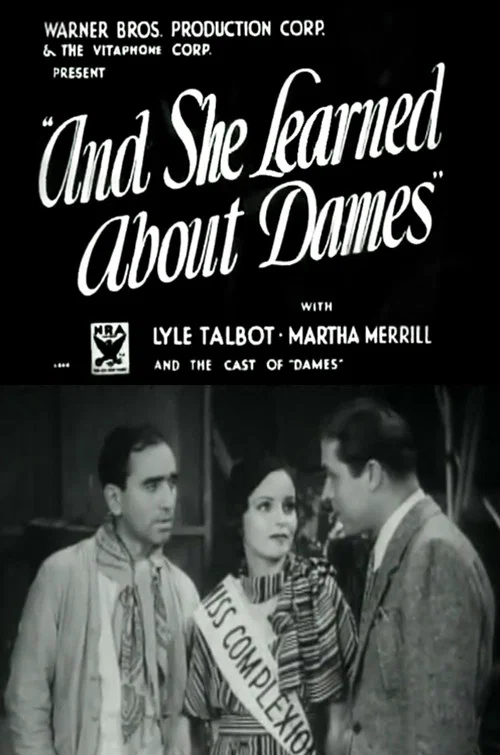 Movie poster for And She Learned About Dames (1934)