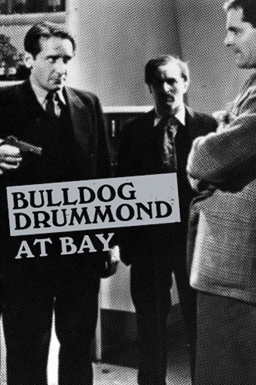 Movie poster for Bulldog Drummond at Bay (1937)