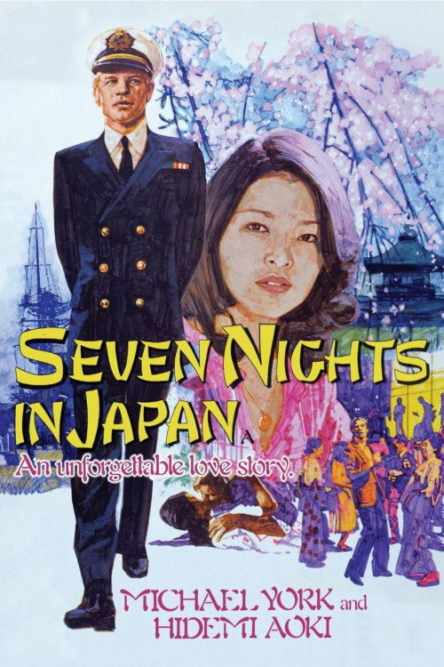 Movie poster for Seven Nights in Japan (1976)