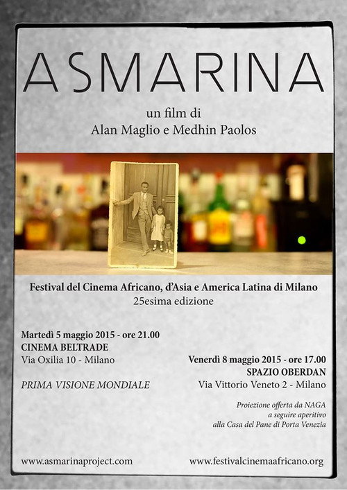 Movie poster for Asmarina (2015)