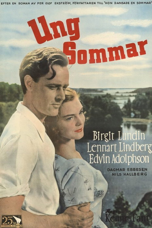 Movie poster for Young Summer (1954)