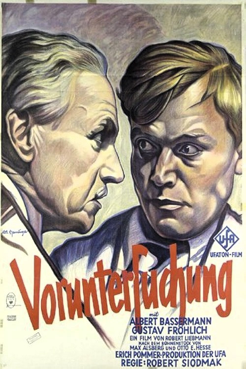 Movie poster for Inquest (1931)