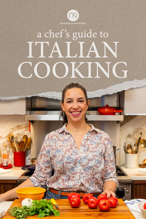 Series poster for A Chef's Guide to Italian Cooking (2022)