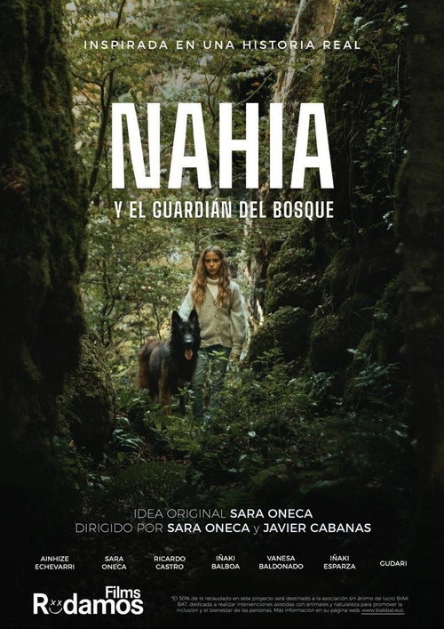 Movie poster for Nahia y el guardián del bosque (2025)