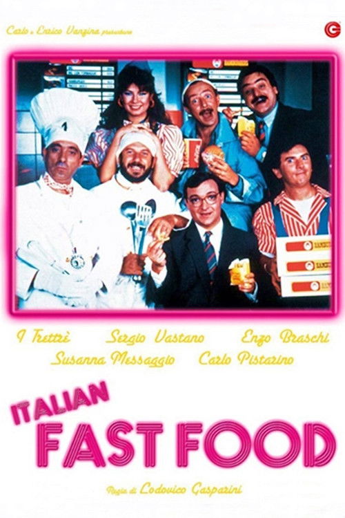 Movie poster for Italian Fast Food (1986)