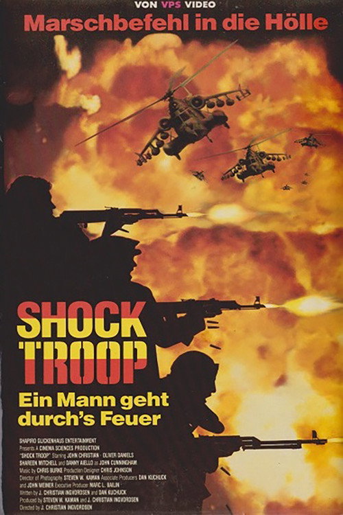 Movie poster for Shocktroop (1989)