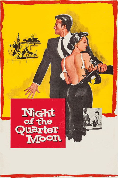 Movie poster for Night of the Quarter Moon (1959)