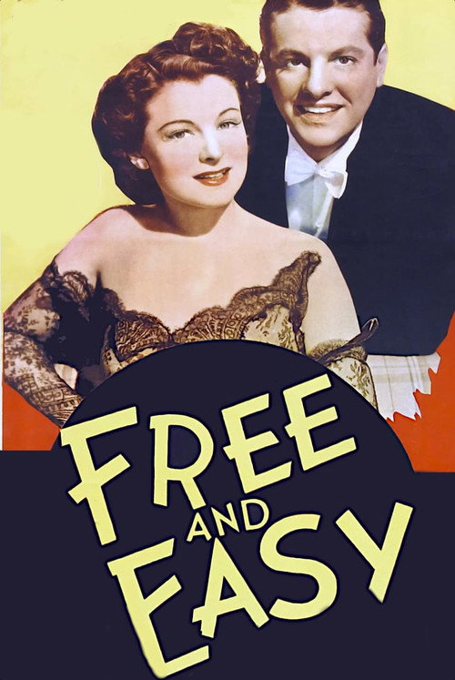 Movie poster for Free and Easy (1941)
