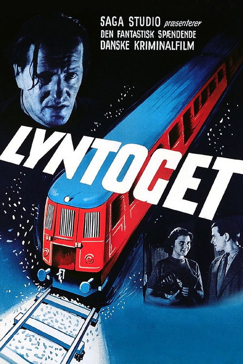 Movie poster for Lyntoget (1951)