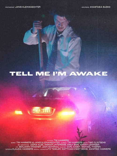 Movie poster for Tell Me I'm Awake (2022)