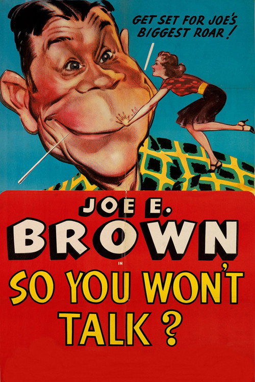 Movie poster for So You Won't Talk? (1940)