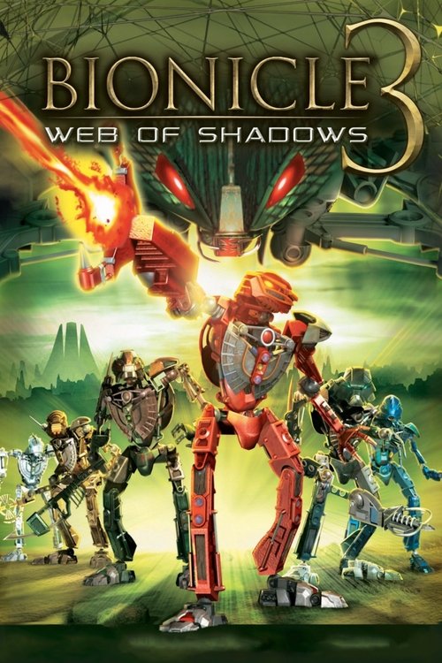 Movie poster for Bionicle 3: Web of Shadows (2005)