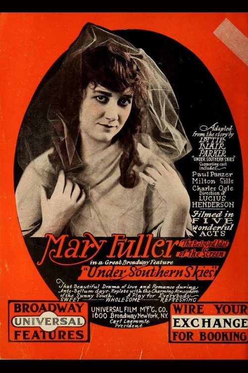 Movie poster for Under Southern Skies (1915)