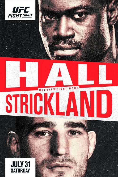 Movie poster for UFC on ESPN 28: Hall vs. Strickland (2021)