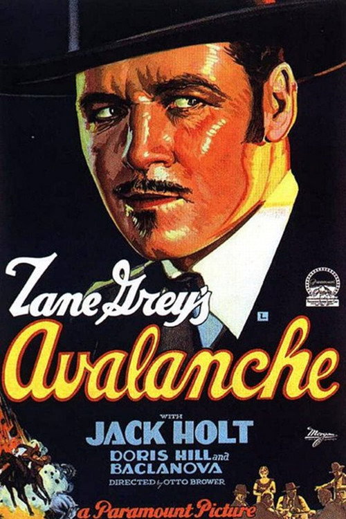 Movie poster for Avalanche (1928)