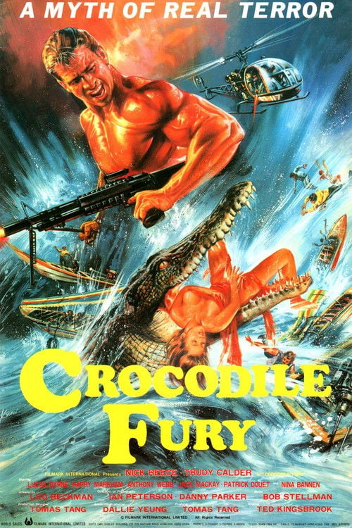 Movie poster for Crocodile Fury (1988)
