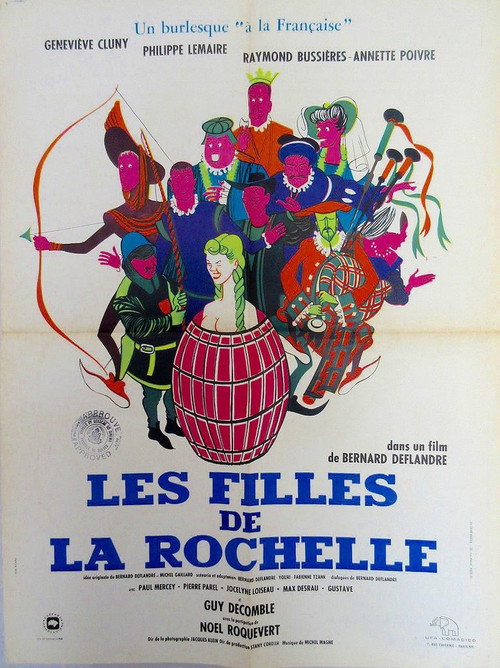 Movie poster for The Girls of La Rochelle (1962)
