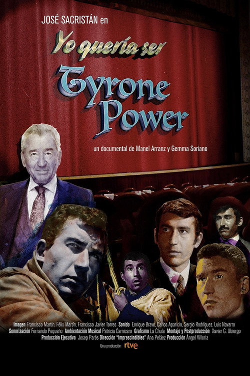 Movie poster for Yo quería ser Tyrone Power (2020)