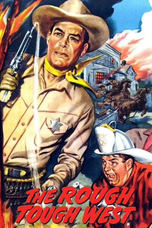 Movie poster for The Rough, Tough West (1952)