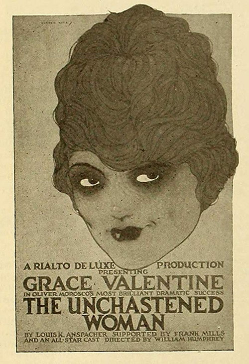 Movie poster for The Unchastened Woman (1918)