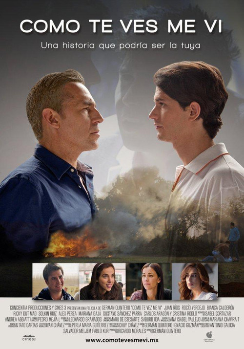 Movie poster for Como te ves, me vi (2017)
