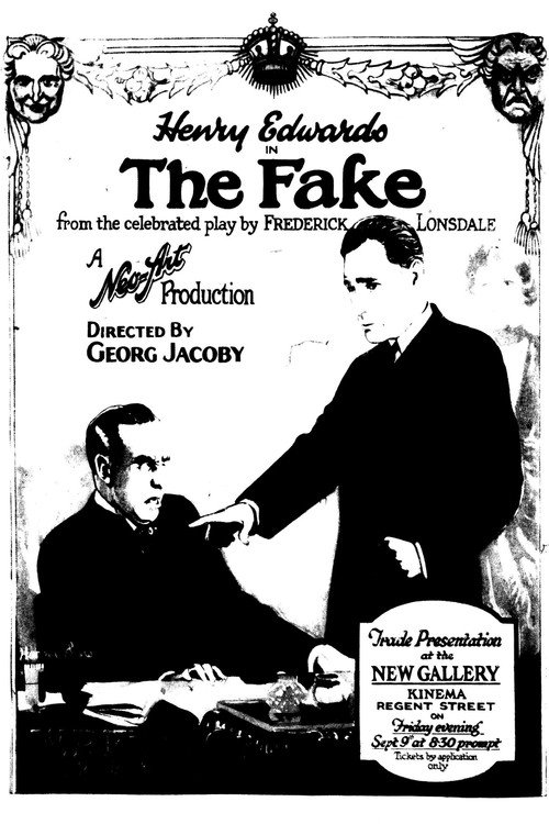 Movie poster for The Fake (1927)