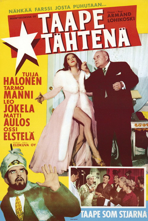 Movie poster for Taape tähtenä (1962)