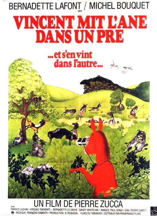 Movie poster for Vincent Put the Donkey in a Meadow (And Went Into the Other) (1976)