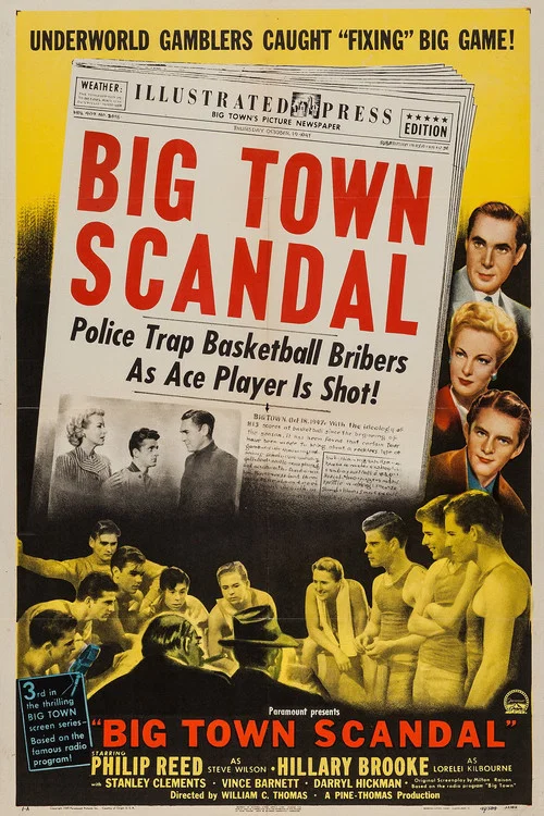 Movie poster for Big Town Scandal (1948)