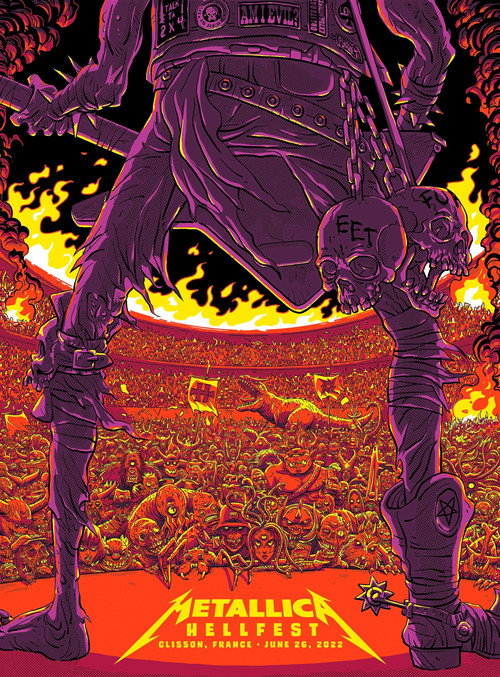 Movie poster for Metallica Live Hellfest 2022 (2022)