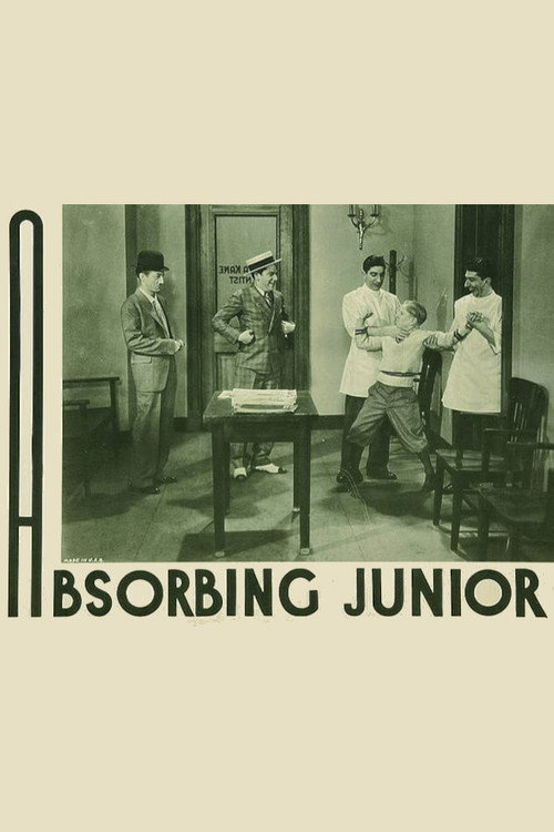 Movie poster for Absorbing Junior (1936)