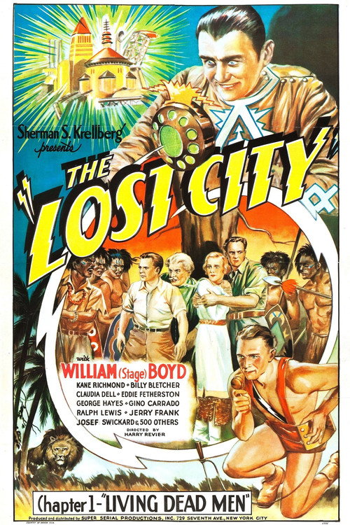 Movie poster for The Lost City (1935)