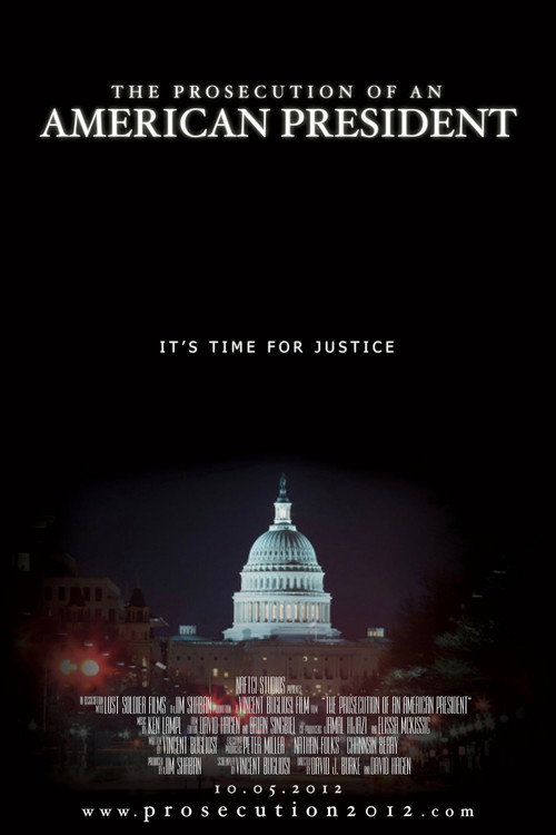 Movie poster for The Prosecution of an American President (2012)