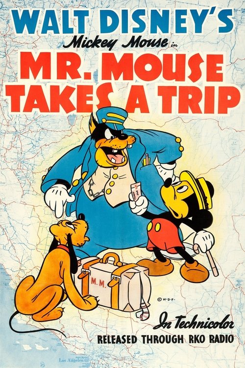 Movie poster for Mr. Mouse Takes a Trip (1940)