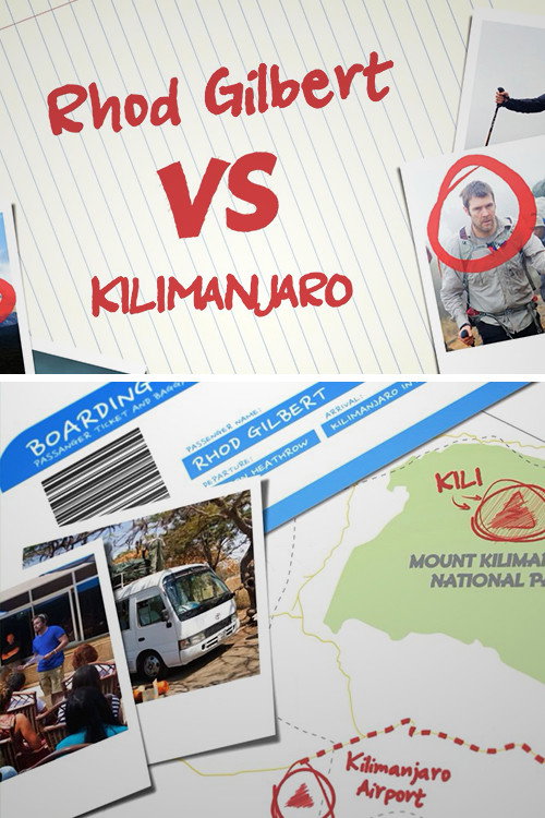 Movie poster for Rhod Gilbert vs Kilimanjaro (2014)