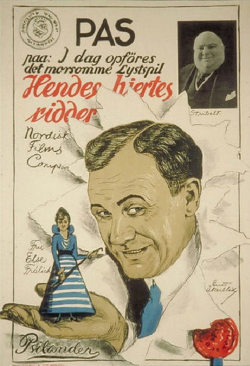 Movie poster for Hendes Hjertes Ridder (1918)