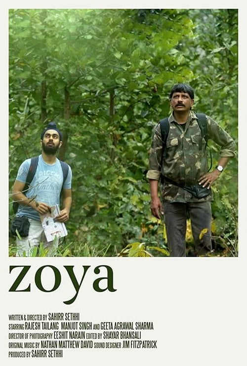 Movie poster for Zoya (2016)