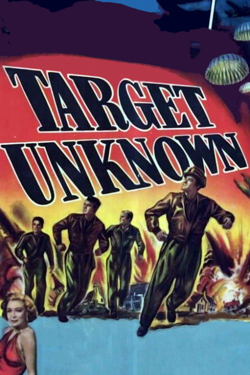 Movie poster for Target Unknown (1951)