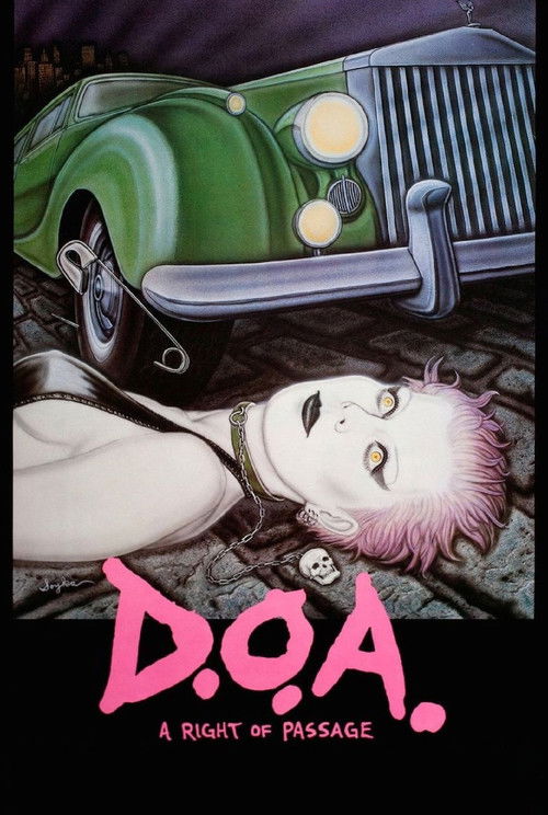 Movie poster for D.O.A. (1981)