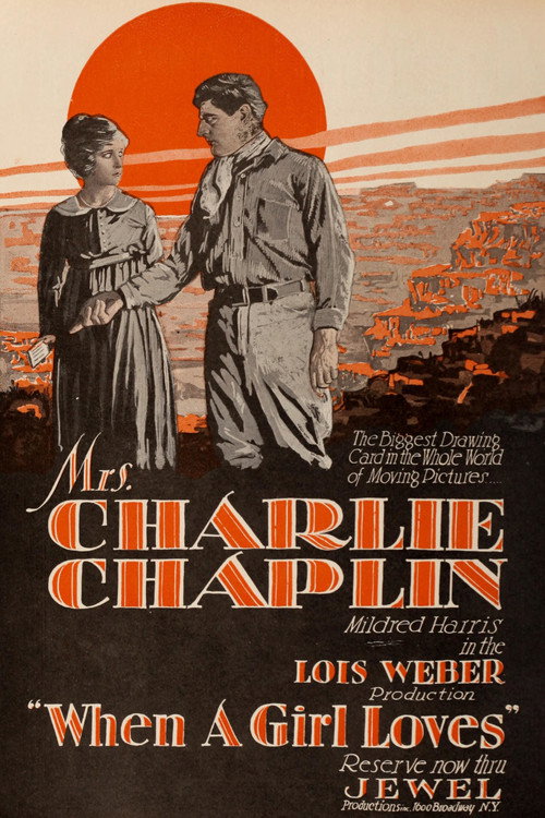 Movie poster for When a Girl Loves (1919)