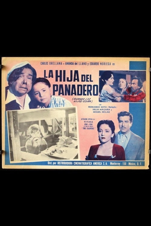 Movie poster for La hija del panadero (1949)
