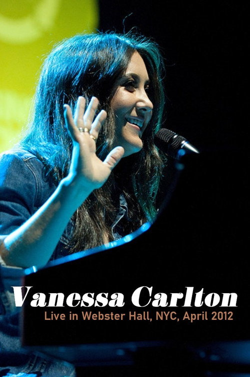Movie poster for Vanessa Carlton  - Webster Hall NYC (2012)