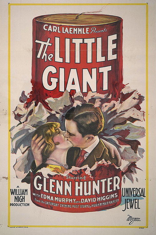 Movie poster for The Little Giant (1926)
