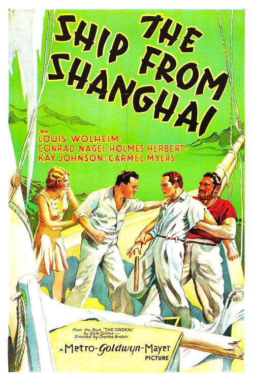 Movie poster for The Ship from Shanghai (1930)