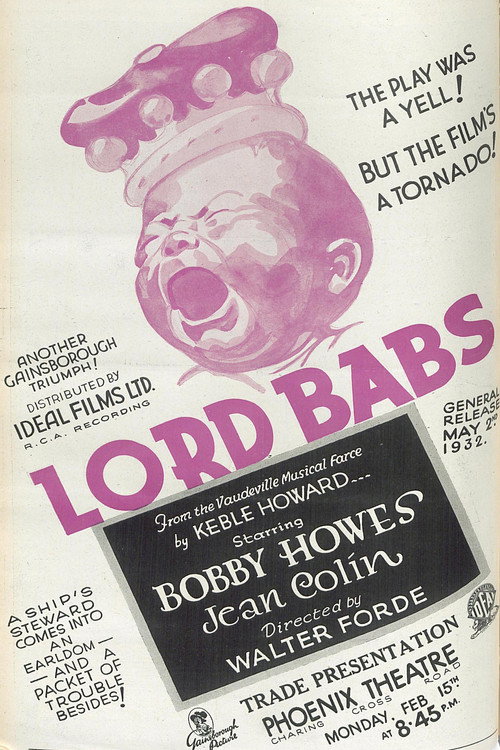 Movie poster for Lord Babs (1932)