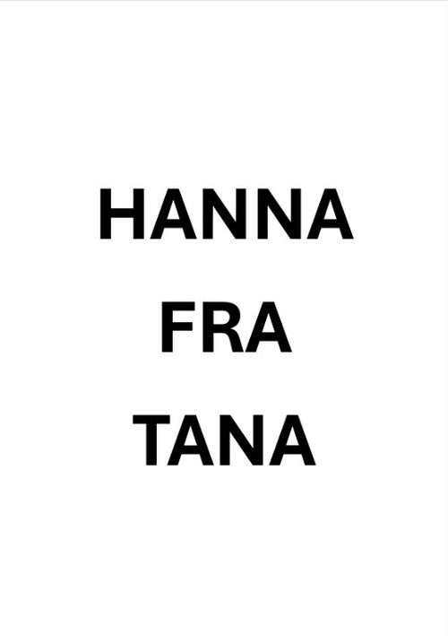 Hanna fra Tana poster