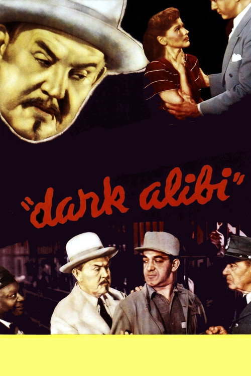 Movie poster for Dark Alibi (1946)