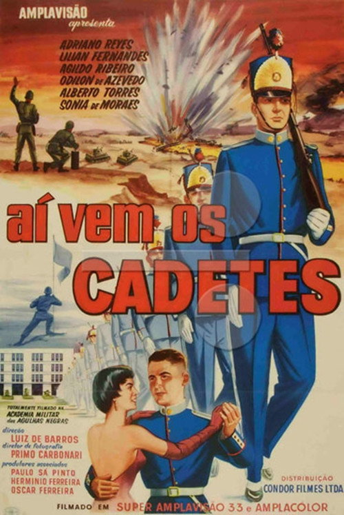 Movie poster for Here Come the Cadets (1959)