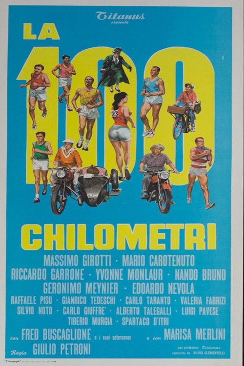 Movie poster for La cento chilometri (1959)